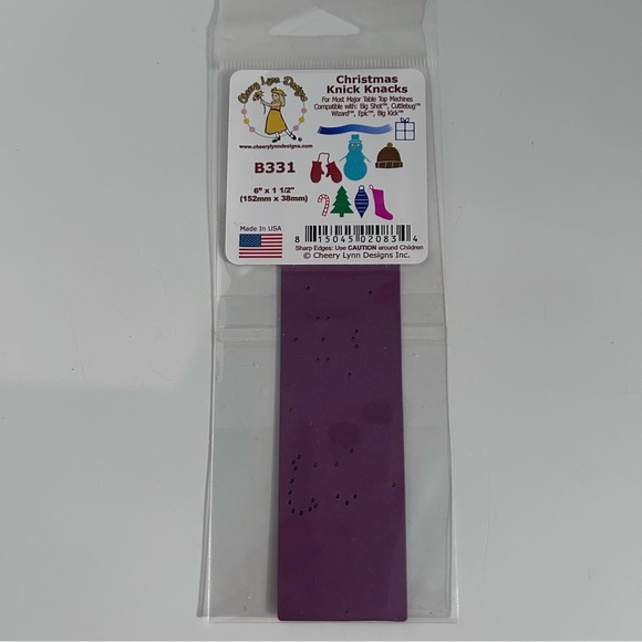 Cheery Lynn Designs Die-Christmas Knick Knacks 10 PIECE DIE - Picture 3 of 8